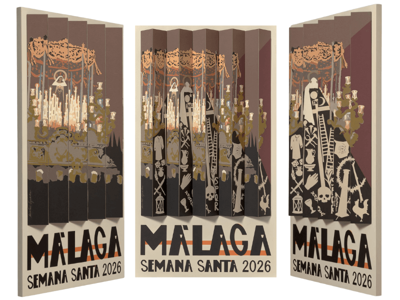 Ntra. Sra. de la Soledad protagoniza el cartel de la Semana Santa de Málaga 2026